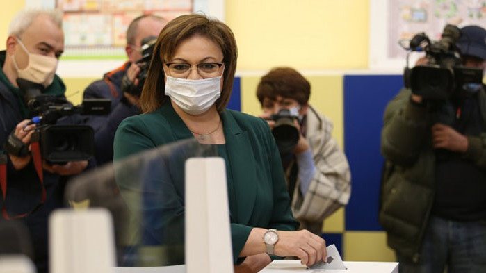 Корнелия Нинова: Гласувах за президентска институция, която обединява (ВИДЕО)