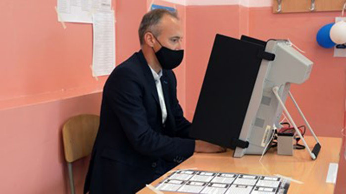 Красимир Вълчев, който е водач на листата с кандидати за