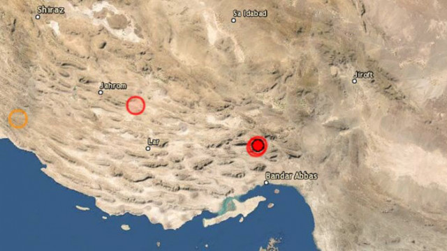 В Южен Иран са регистрирани силни земетресения Това се съобщава