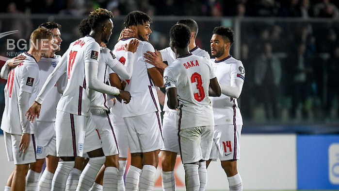 Англия вкара 10 гола в един мач и се класира за Мондиала в Катар