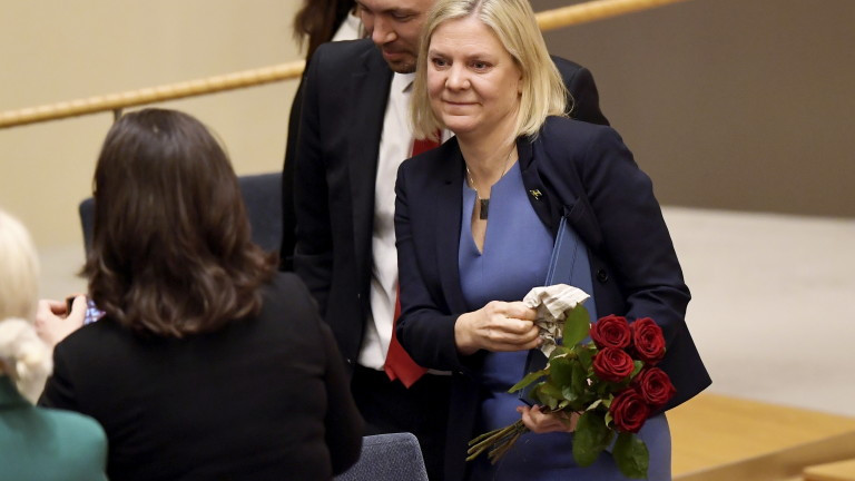 Официално: Магдалена Андершон е първата жена премиер на Швеция