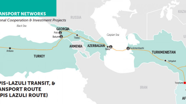 Властите в Туркменистан са се съгласили да участват в Лазуритовия път