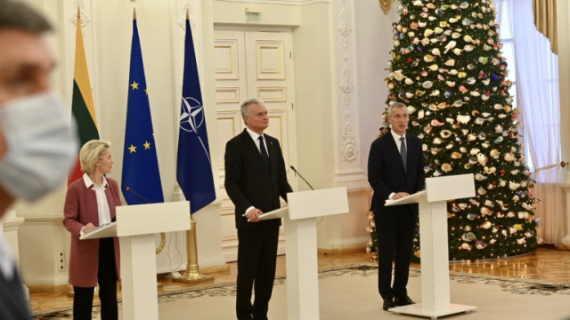 Президентът на Литва Гитанас Науседа обяви че западният военен алианс НАТО