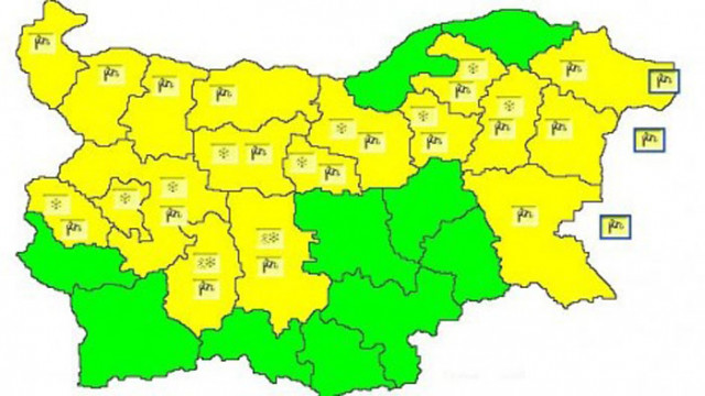Жълт код за силен вятър утре във Варна