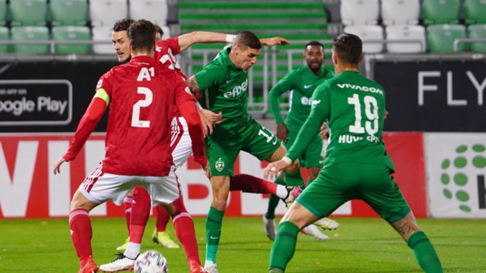 Лудогорец спечели с 2:0 срещу ЦСКА в дербито
