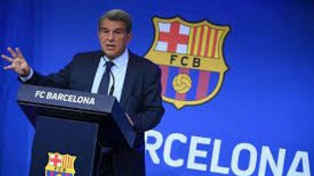 Президентът на Барселона Жоан Лапорта даде специална пресконференция целта на