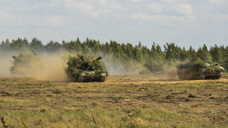 Руската армия започна учения край границите на Украйна, включително на територията на анексирания
