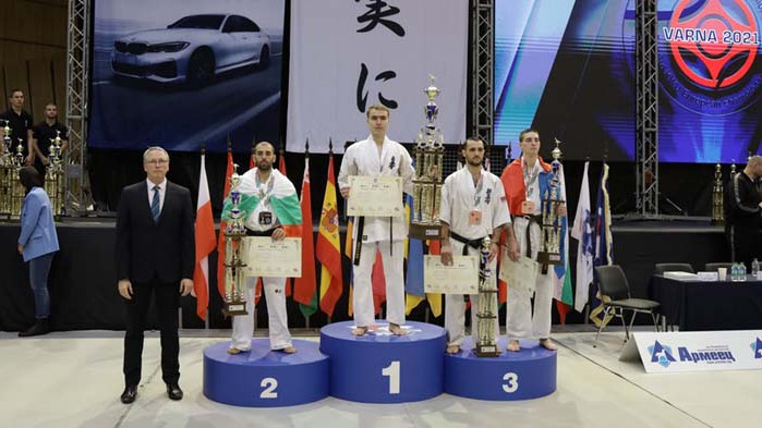 8 медала за България на Европейското първенство по карате киокушин