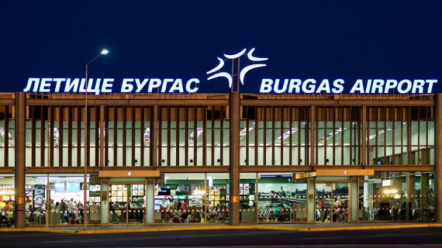Летище Бургас отчита 125 ръст на пътниците за тази година