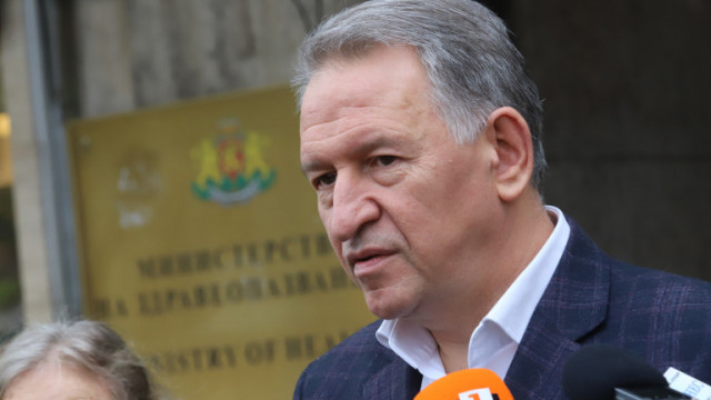 Служебният здравен министър Стойчо Кацаров е предприел необходимите стъпки за вливане