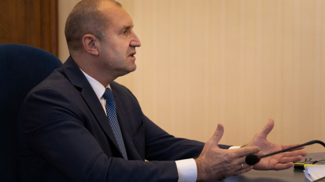 Президентът Румен Радев участва в конферентен разговор с президента на САЩ