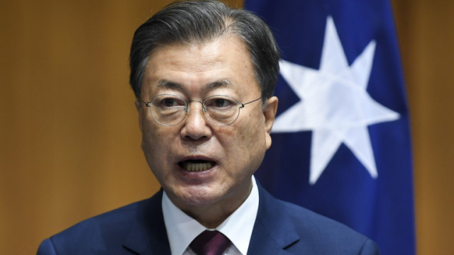 Президентът на Южна Корея Мун Дже ин каза в понеделник че