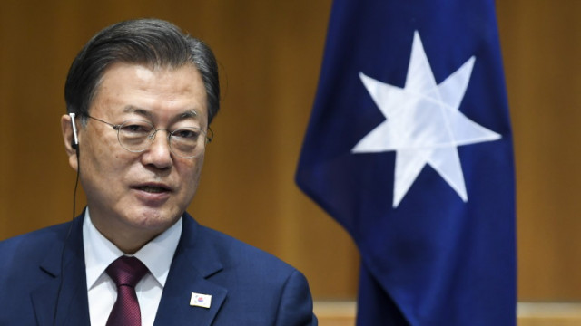 Южнокорейският президент Мун Дже ин обяви че Южна Корея няма да