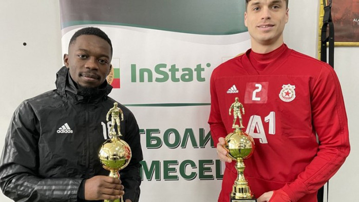 Двама от ЦСКА спечелиха приза Фуболист на месеца