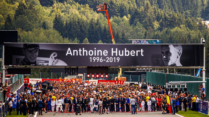 Паметта на Юбер ще бъде почетена с минута мълчание преди Гран При на Белгия