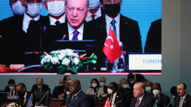 Президентът Реджеп Тайип Ердоган обяви, че е понижавал инфлацията в Турция, която в