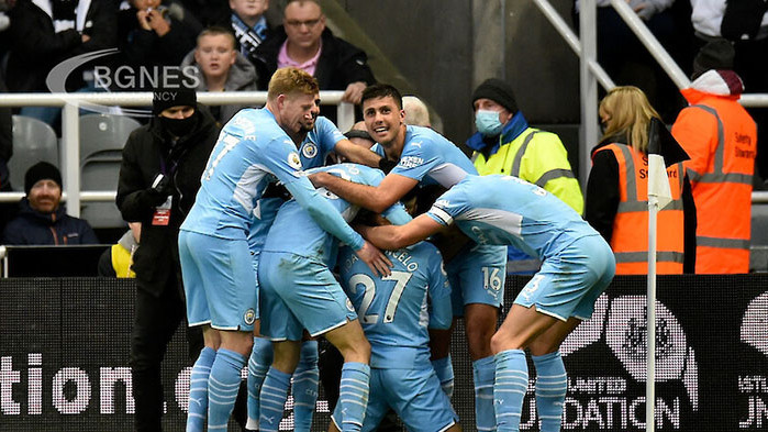 Манчестър Сити разгроми като гост Нюкасъл с 4:0 в среща