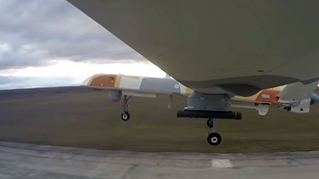 Министерството на отбраната на Русия разпространи кадри на дрона Орион