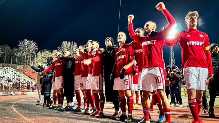 Победата с 1:0 над Лудогорец в последния мач за календарната