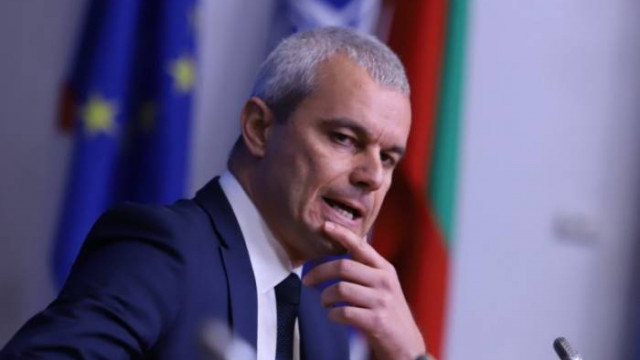 Депутатът и лидер на партия Възраждане Костадин Костадинов се зарече