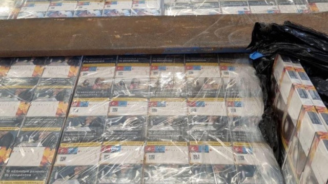 679 400 къса контрабандни цигари са открити в тайник на товарен