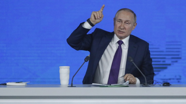 Президентът на Русия Владимир Путин обяви че се надявал руското