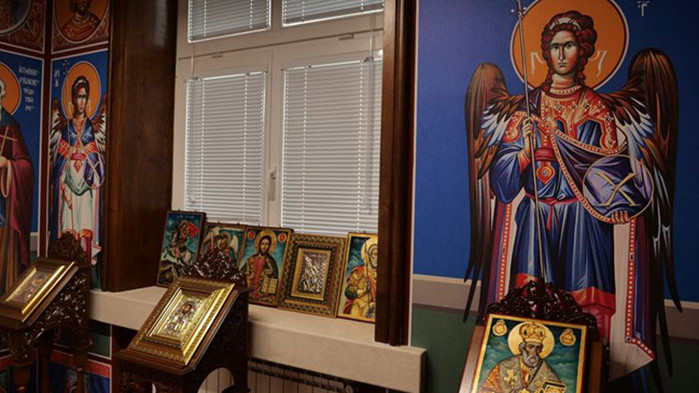 С лични средства главният прокурор направи параклис в Съдебната палата (СНИМКИ)