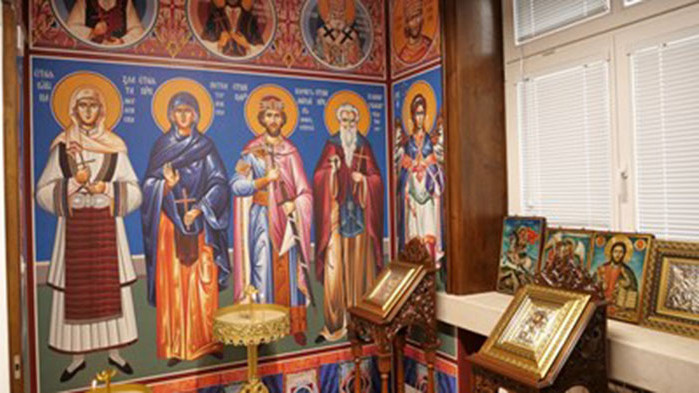 С лични средства главният прокурор направи параклис в Съдебната палата (СНИМКИ)