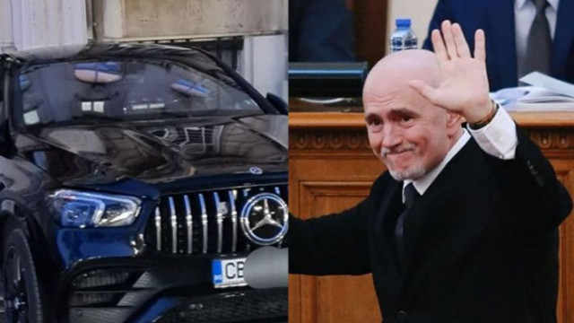 Новият транспортен министър на промяната Николай Събев паркира мощния си