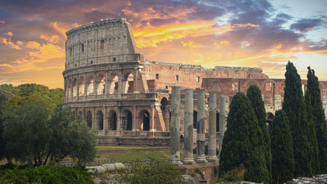 Рим, Колизеумът и вековните сгради в италианския град и как продължават да съществуват и до днес