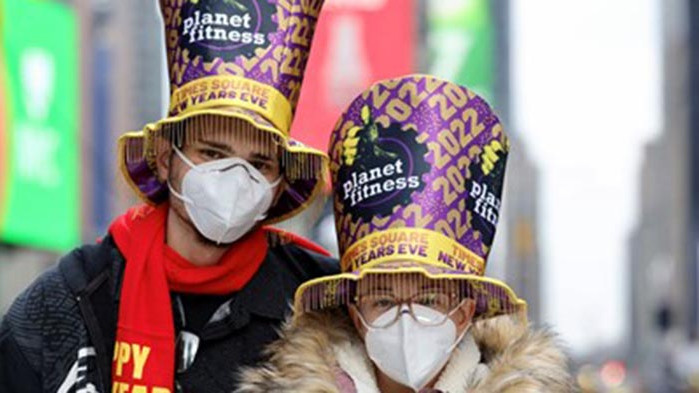 Ню Йорк посрещна нова 2022 година с традиционното спускане на