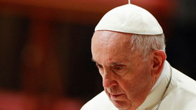 Папа Франциск се възползва от новогодишното си послание днес за