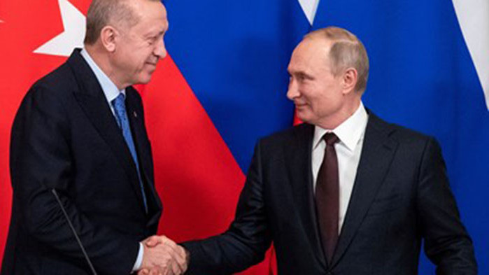Путин и Ердоган обсъдиха засилване на партньорството между Русия и Турция