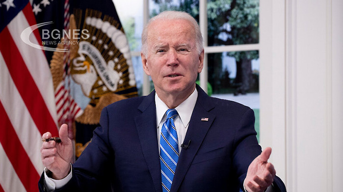 Президентът на САЩ Джо Байдън е заявил пред украинския си