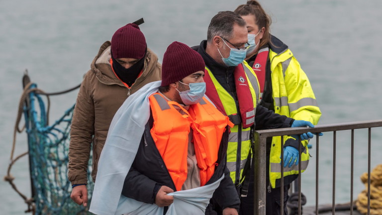 Броят на бежанците, които са прекосили Ламанша с малки лодки