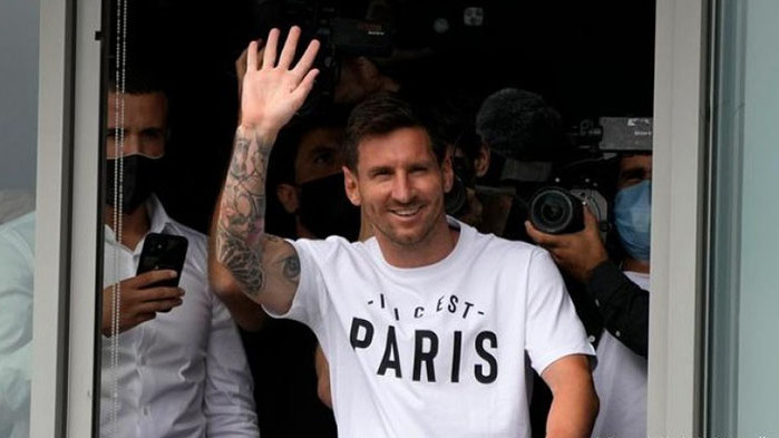 Голямата звезда на ПСЖ Лионел Меси е излязъл от своята