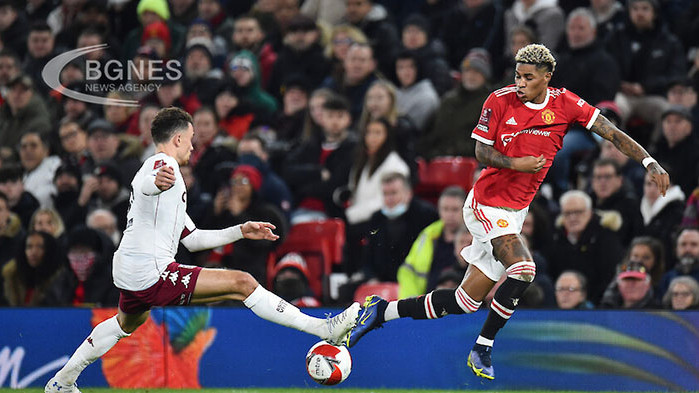 Манчестър Юнайтед надви Астън Вила във ФА Къп.