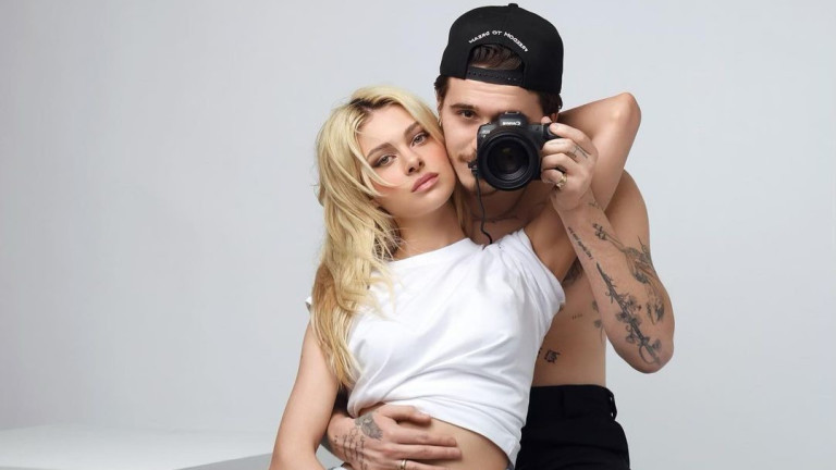 Не сме забелязали Бруклин Бекъм да има нужда от повод,