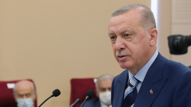 Президентът на Турция Реджеп Тайип Ердоган е настоял пред посланици от