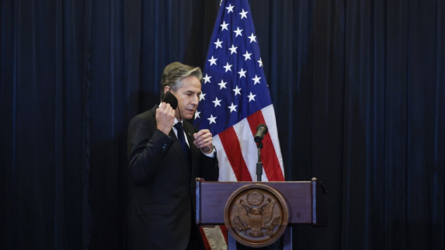 Държавният секретар на САЩ Антъни Блинкън проведе телефонен разговор с генералния