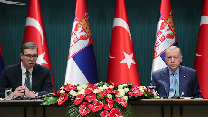 Турция и Сърбия подписаха няколко споразумения за сътрудничество