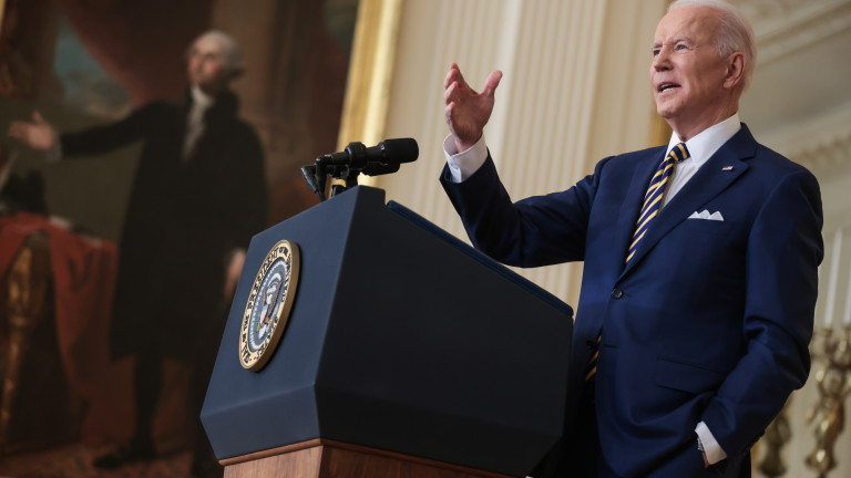 Американският президент Джо Байдън смята, че Русия ще нахлуе в