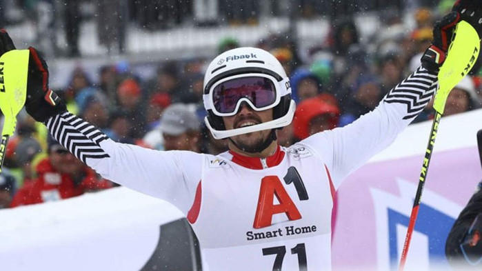 Най-добрият български алпиец Алберт Попов не завърши в първия манш
