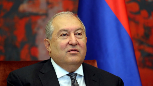 Президентът на Армения Армен Саркисян обяви днес че подава оставка предаде