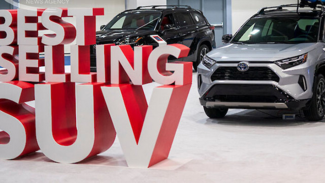 Toyota е продала почти 10,5 милиона коли през 2021 г.