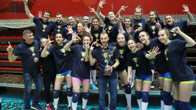 Отборът на Марица спечели купата на България по волейбол при