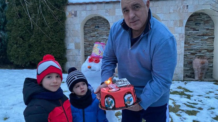 Големият внук на лидера на ГЕРБ Бойко Борисов днес има