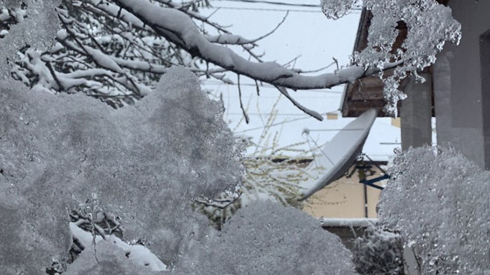 На места е нарушено и водоснабдяването След денонощие със снеговалежи,