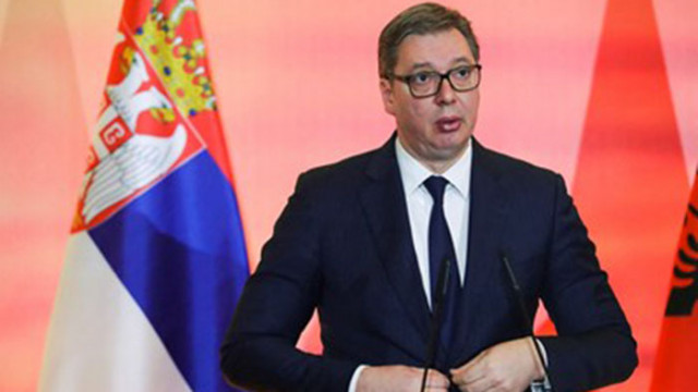 Сръбският президент Александър Вучич който е в Пекин по случай