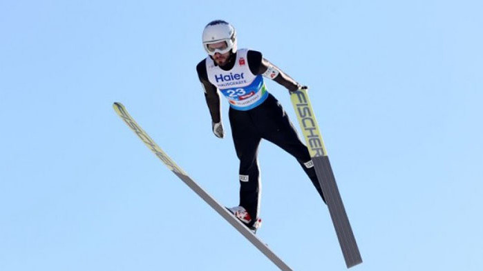 Владимир Зографски завърши на 22-о място ски скоковете в дисциплината